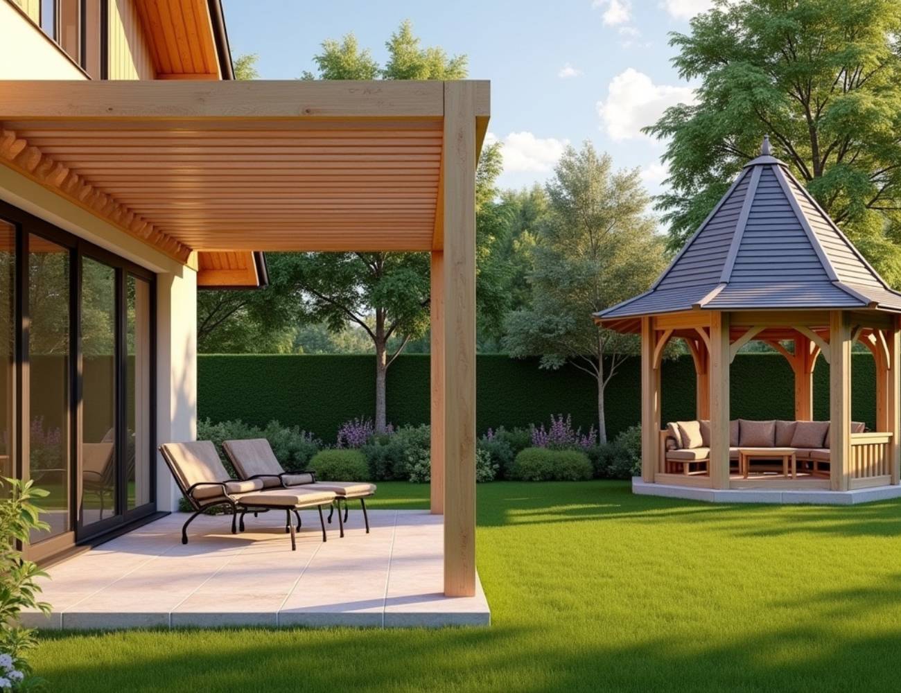 Pergola nebo altán? Porovnání možností pro vaši zahradu